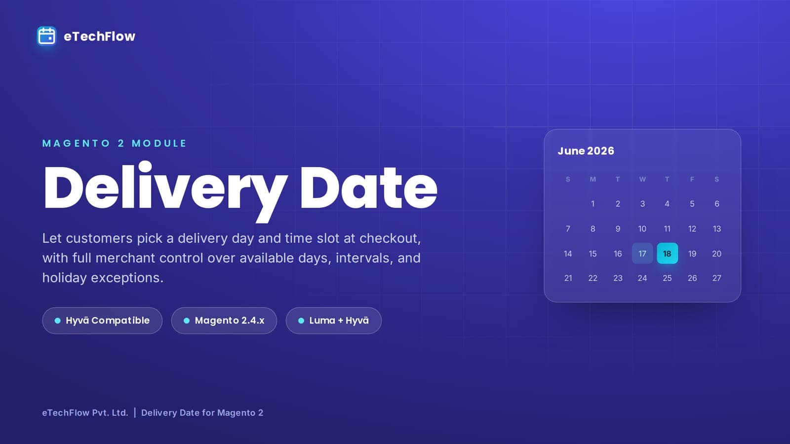 Delivery Date preview