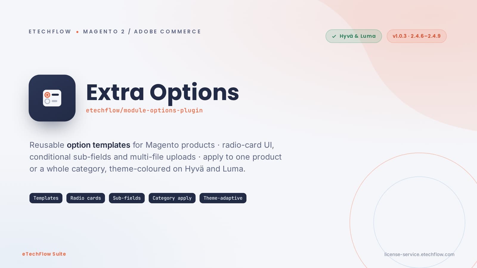 Extra Options preview