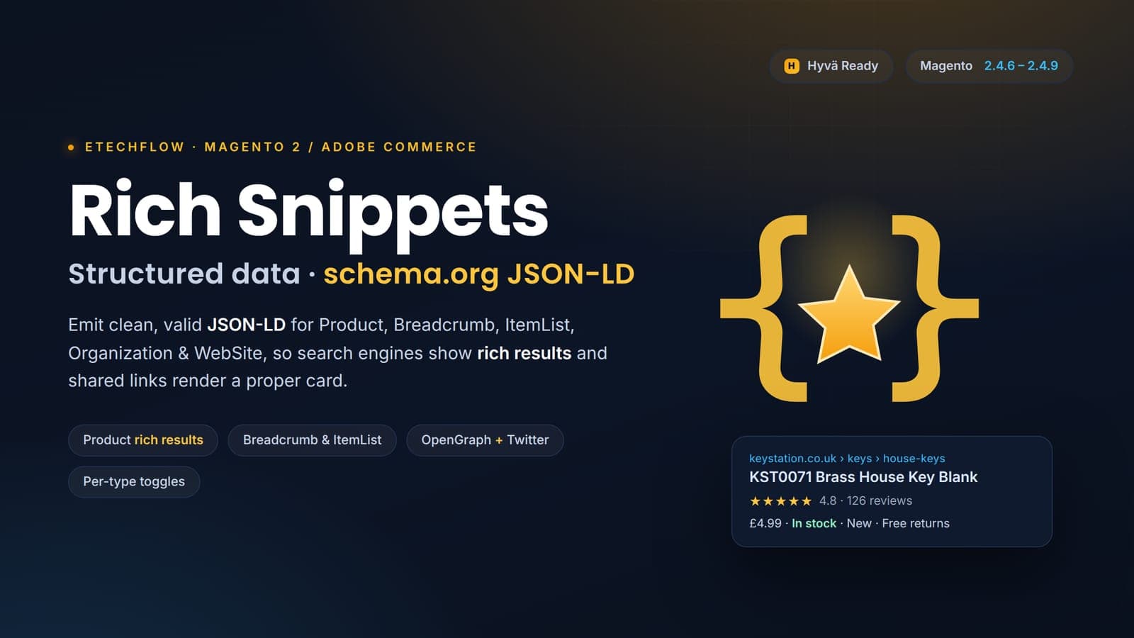 Rich Snippets preview